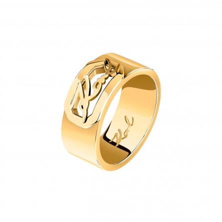 Crystals Gold Ring