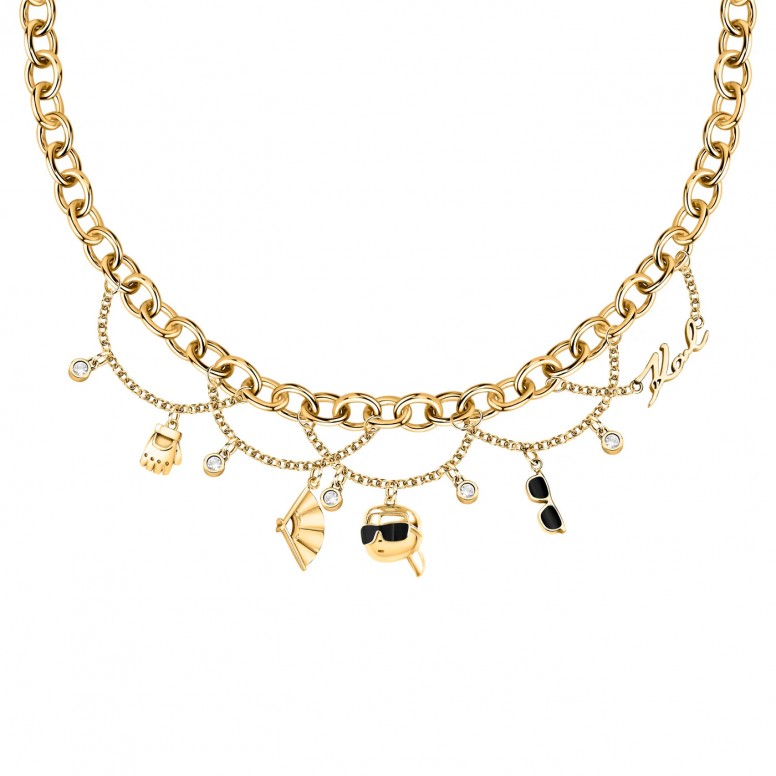 Collar Charms Dorado