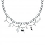 Collar Charms Plateado
