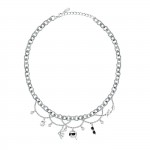 Collar Charms Plateado