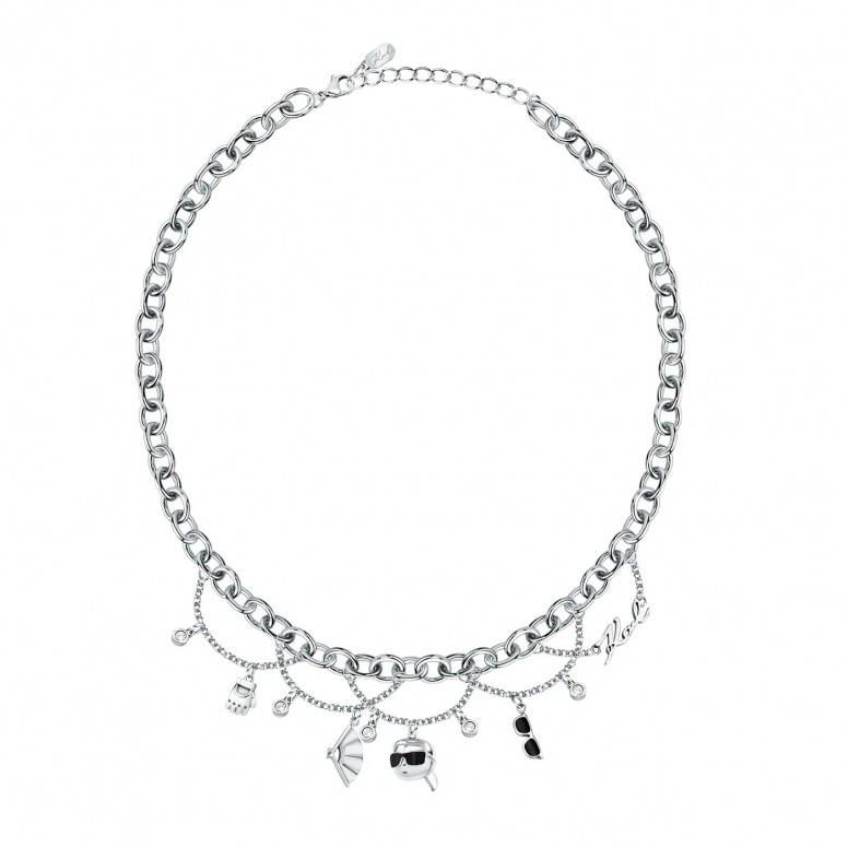 Collar Charms Plateado