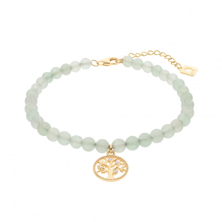 Pulsera Lucky Colors Green & Tree Of Life