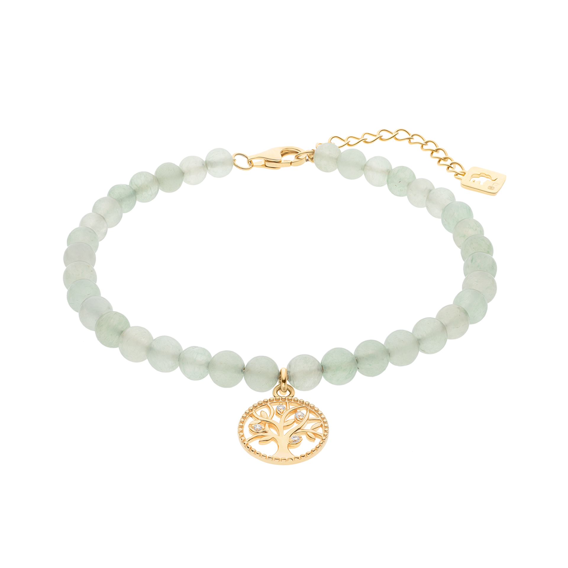 Pulsera Lucky Colors Green & Tree Of Life