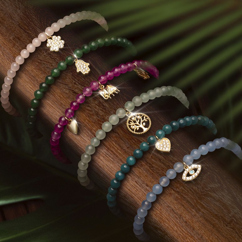 Pulsera Lucky Colors Green & Tree Of Life
