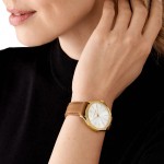 Rel�gio Slim Runway Castanho