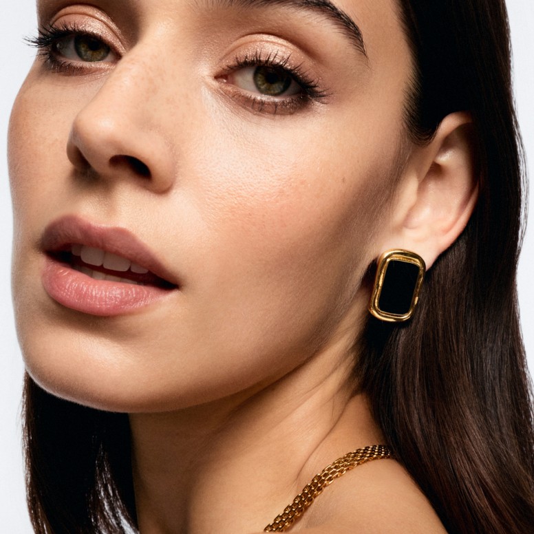 Pendientes Flirt Midnight Gold