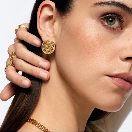 Pendientes Royalty Gold