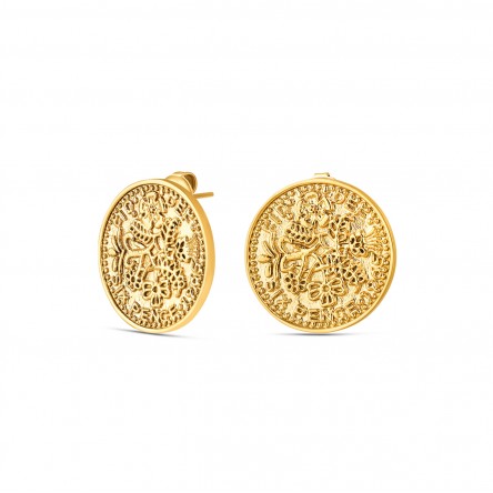 Pendientes Royalty Gold