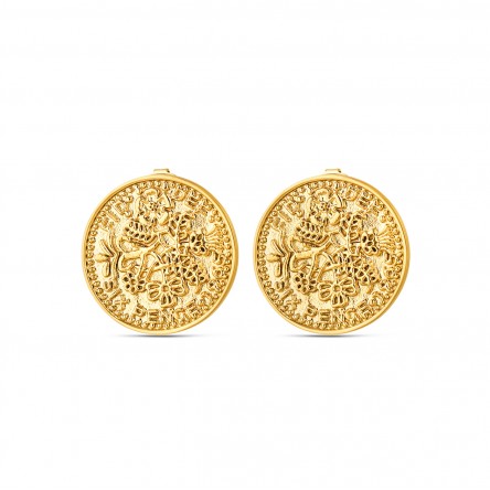 Pendientes Royalty Gold