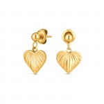 Pendientes Heartless Gold