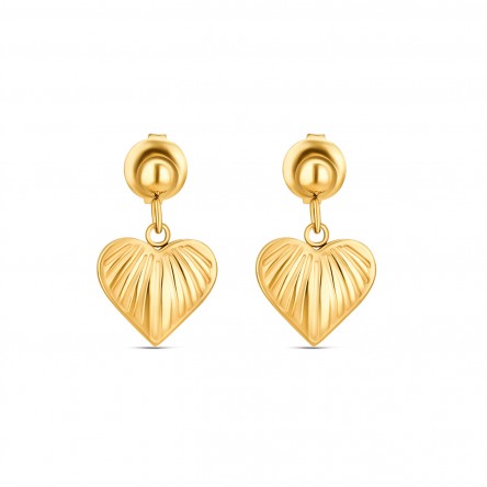 Pendientes Heartless Gold