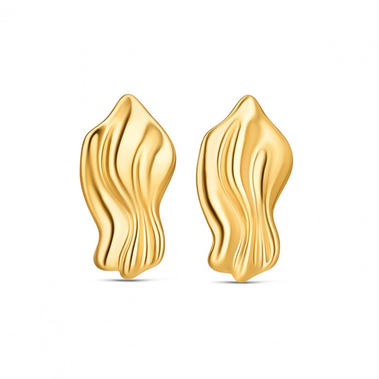 Pendientes Flow Gold