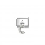 Letter C Charm Link