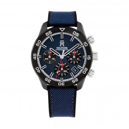 Blue Chrono Watch