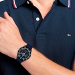 Blue Chrono Watch