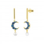 Pendientes Blue Moon & Pearls