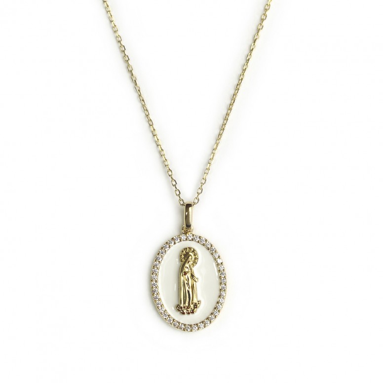 Collar F�tima Blanco