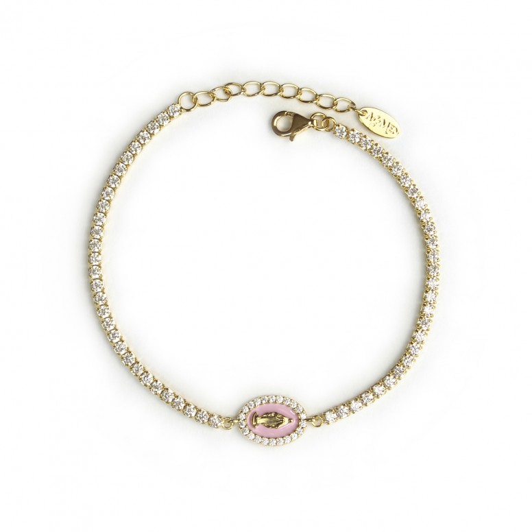 Pulseira F�tima Rosa