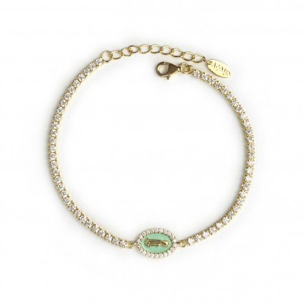 Green Fatima Bracelet