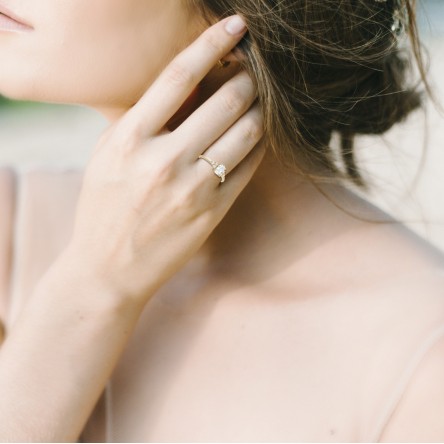 Ring Mary 18K Gold Diamonds
