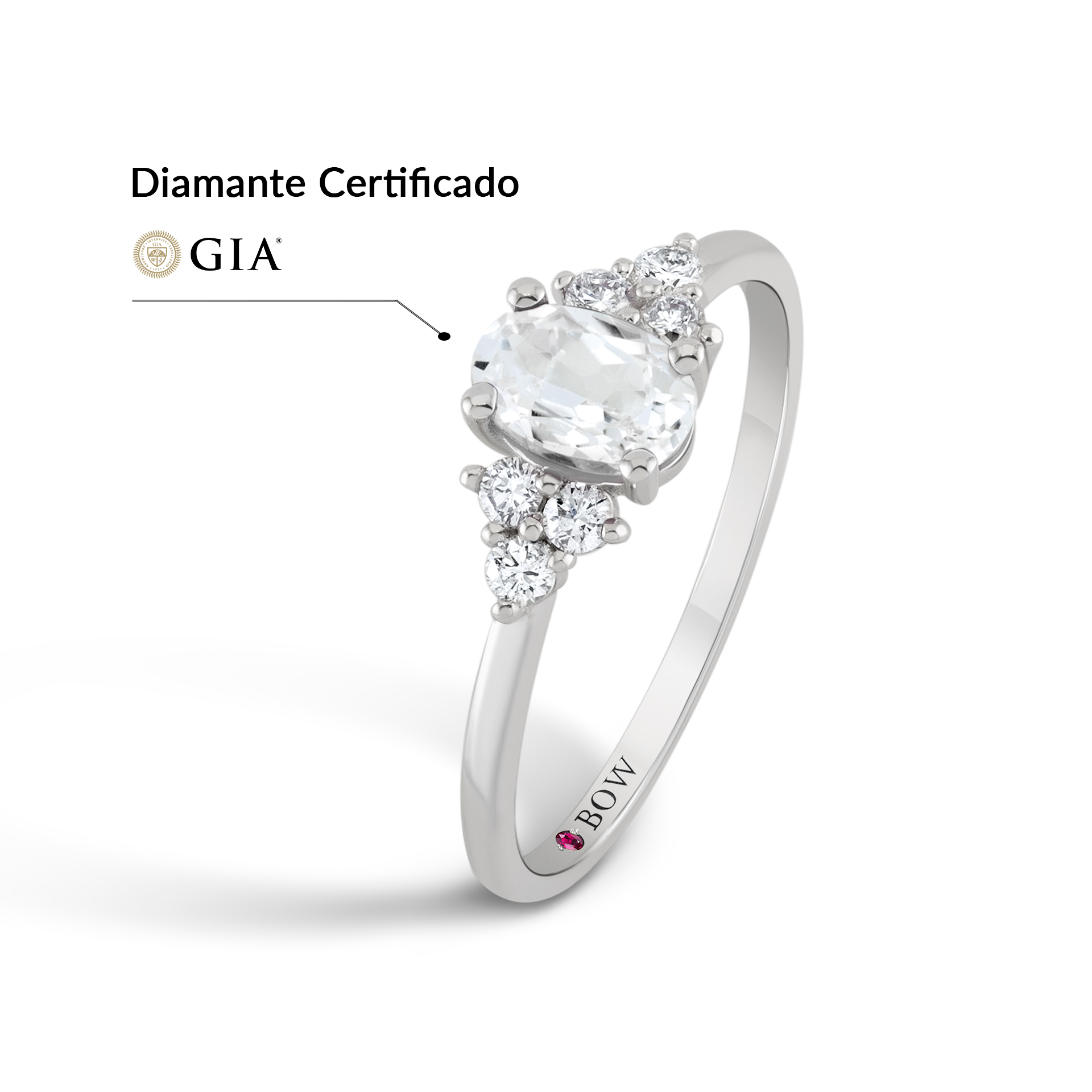 Ring Mary 18K Gold Diamonds