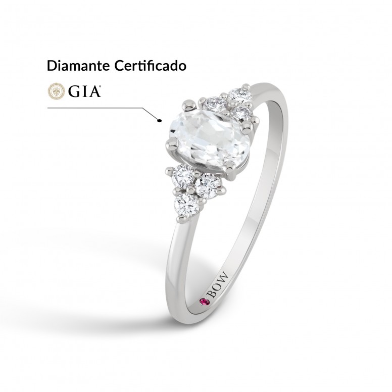Ring Mary 18K Gold Diamonds