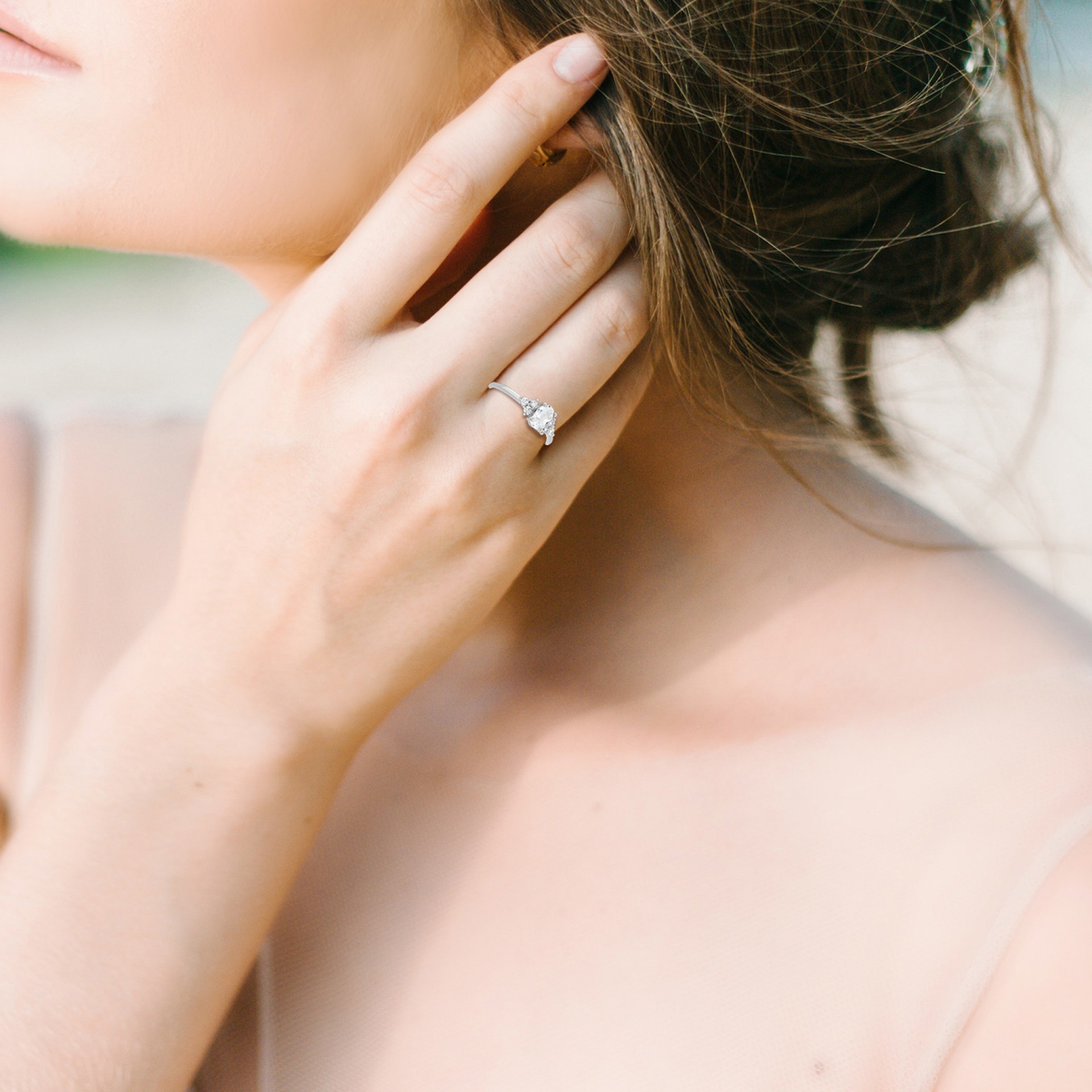 Ring Mary 18K Gold Diamonds