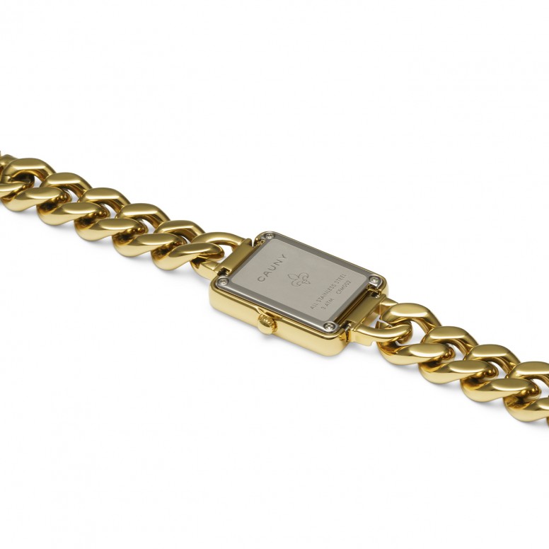 Rel�gio Facett Mini Dourado