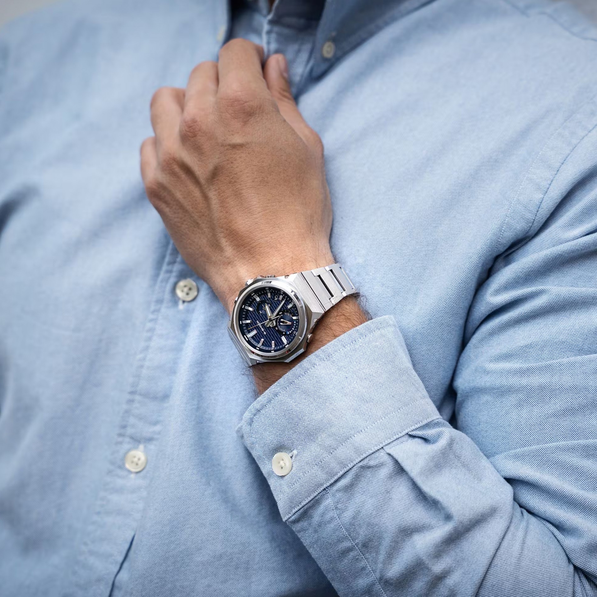 Reloj G-Steel Bluetooth Azul