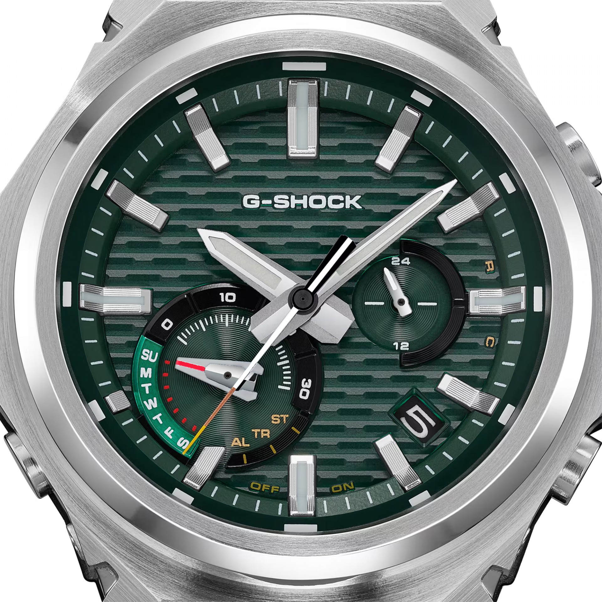 Relógio G-Steel Bluetooth Verde