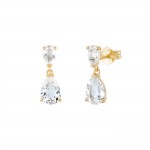 Pendientes Serena Oro 18K Topacio