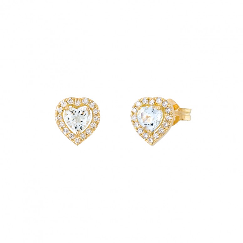 Earrings Juliet 18K Gold Diamond