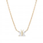 Colar Ouro 14K Girls Butterfly