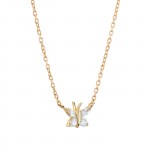Colar Ouro 14K Girls Butterfly