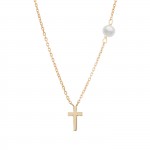 Colar Ouro 14K  Girls Cross