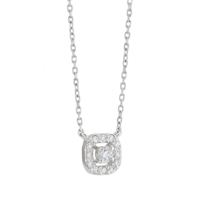 Colar Emma Ouro 18K Diamante