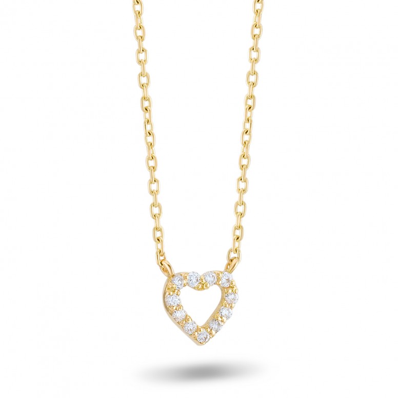Collar Eve Oro 18K Diamante