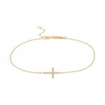 Pulseira Luzia Ouro 18K Diamantes