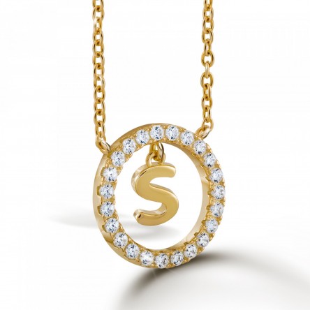Collar Letra S