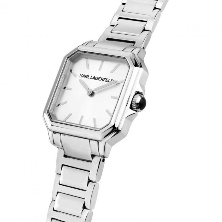 Square Classics Silver Watch