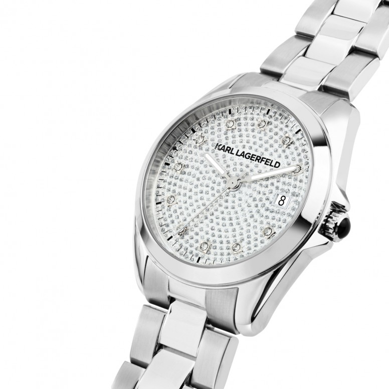 Round Essentials Silver Watch