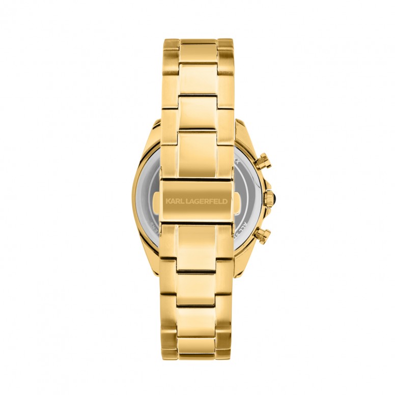 Rel�gio Round Essentials Dourado