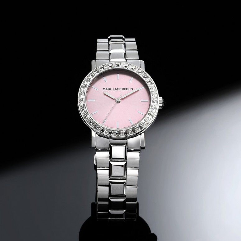 Crystals Pink Watch