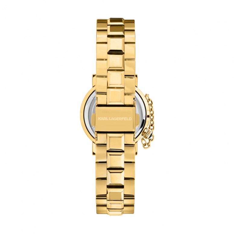 Crystals Gold Watch