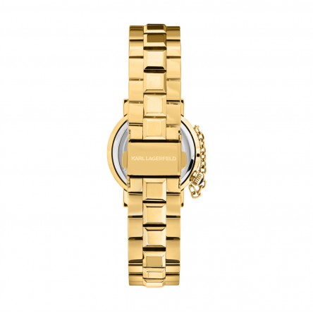 Rel�gio Crystals Dourado