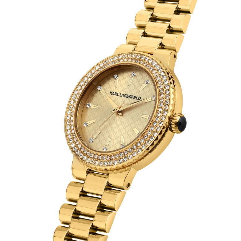 Rel�gio Kaiser Dourado