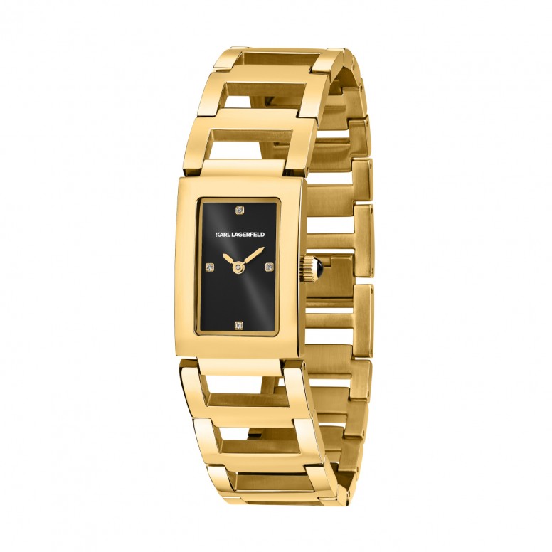 Rel�gio Paris Dourado