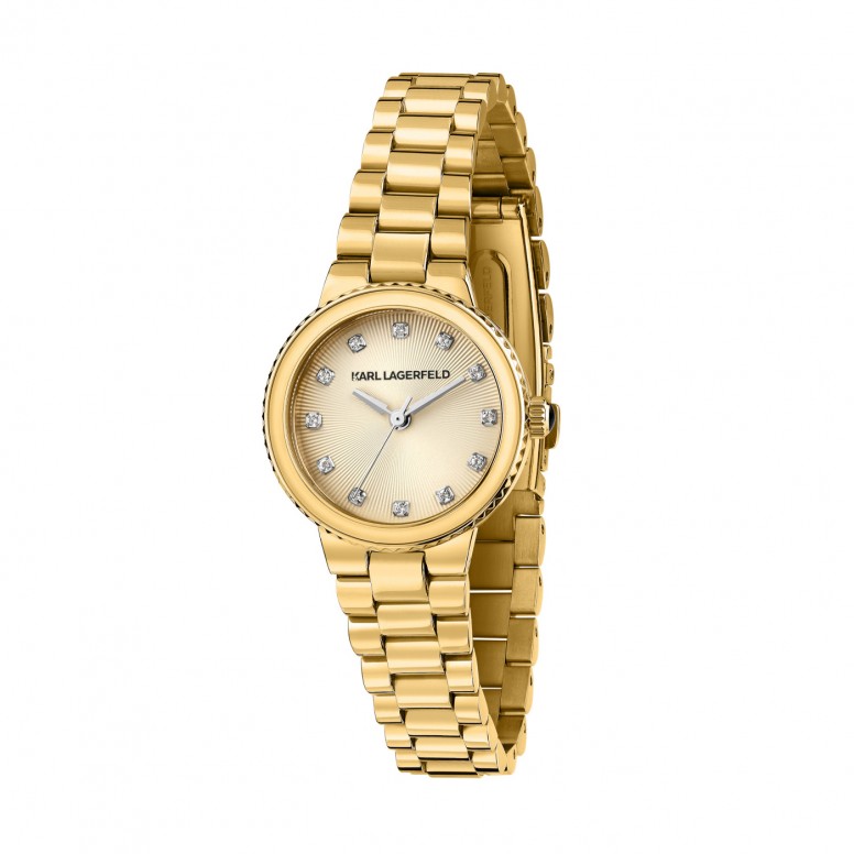 Rel�gio Kaiser Dourado