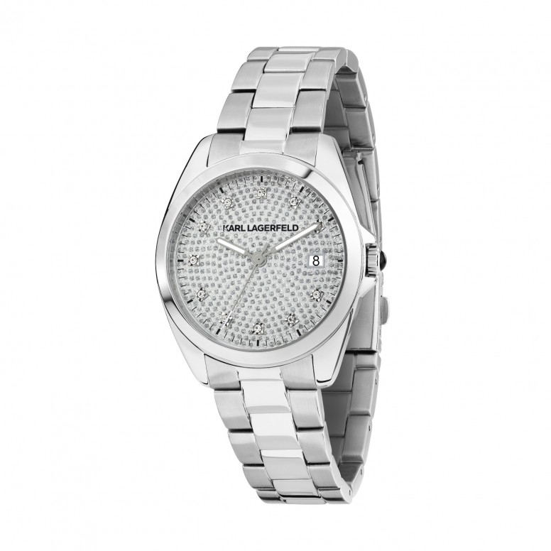 Round Essentials Silver Watch