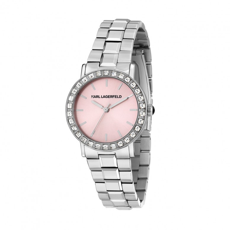 Crystals Pink Watch